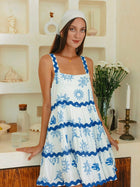 White & Blue